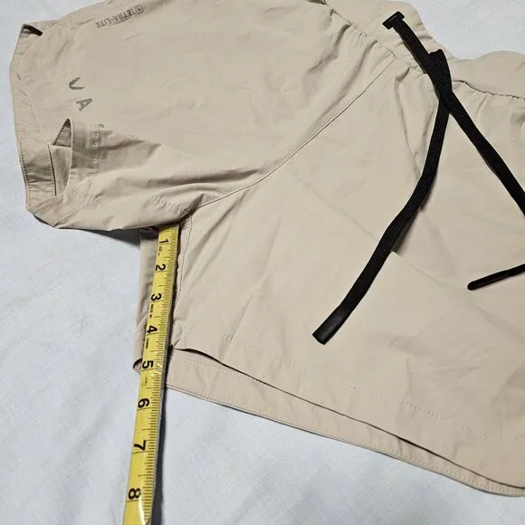 ASRV Tetra Lite 5" Unlined Men Shorts Size L Beige Nylon DSG - 0751 - Picture 10 of 14